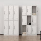 Contemporary Hinged Wardrobe Cabinet Steel Wardrobe Closet for Home