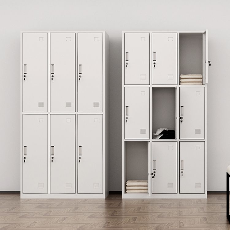 Contemporary Hinged Wardrobe Cabinet Steel Wardrobe Closet for Home