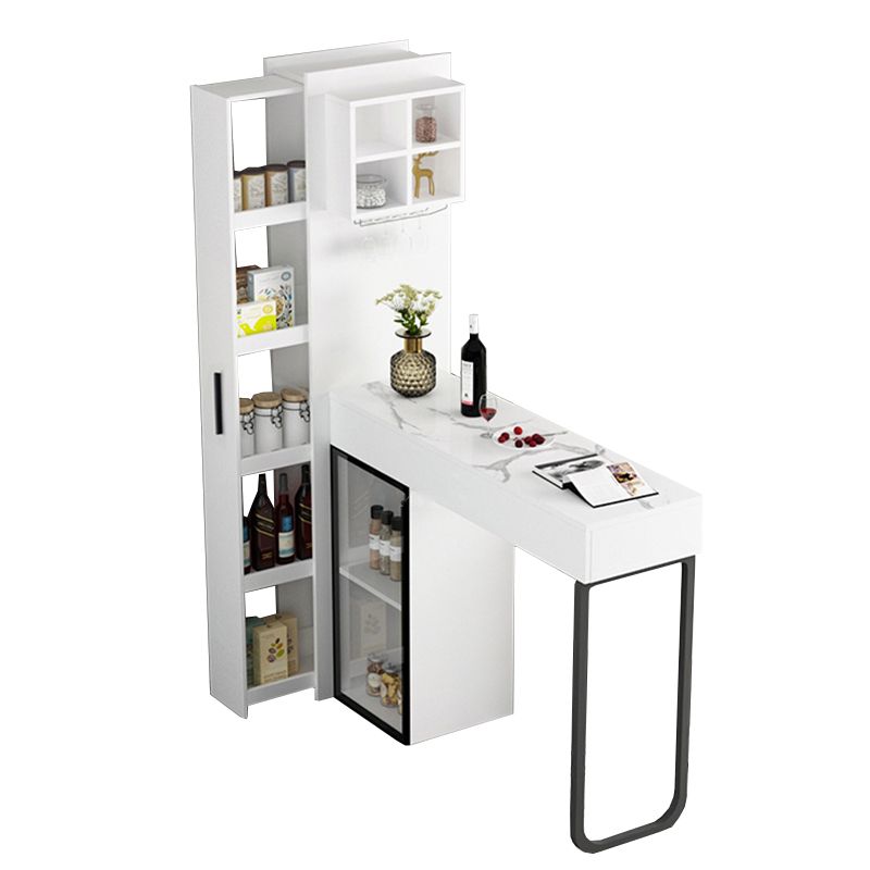 Tavolo da pranzo di rettangolo di pietra in pietra moderna per soggiorno