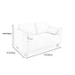 Loose Back Linen Square Arm Modern Sofa with Slipcover for Living Room Clearhalo 'furn' 'furn_sofas' 'Furniture' 'furniture_sofas' 'kitchen' 'kitchen_sofas' 'Living Room Furniture' 'Sofa' 'sofas' 1200x1200_77f8c29d-9280-4fa5-a176-2c6f96b3482c