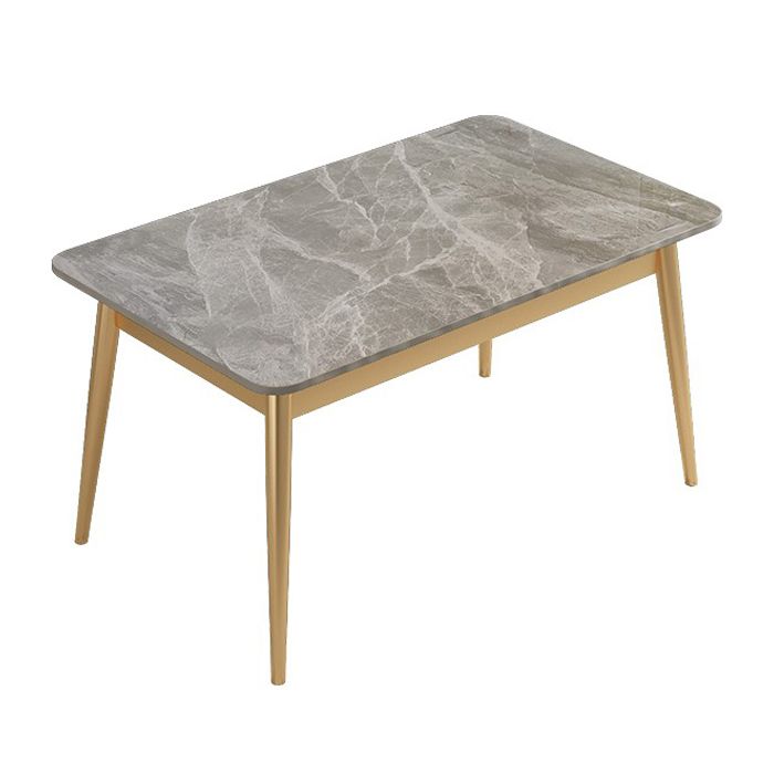 Traditional Luxury Rectangle Dining Table Stone Dinner Table with 4-foot Clearhalo 'Dining Tables & Seating' 'Dining Tables' 'dining_table' 'furn' 'furn_dining_table' 'Furniture' 'furniture_dining_table' 'Kitchen & Dining Furniture' 'kitchen' 'kitchen_dining_table' 1200x1200_77fa3759-cb11-4cd1-b17f-fe72221fc39d
