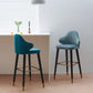 Glam Upholstered Counter Height Stool Adjustable Height Bar Stool Clearhalo 'Bar Furniture' 'Bar Stools' 'bar_stools' 'furn' 'furn_bar_stools' 'Furniture' 'Kitchen & Dining Furniture' 1200x1200_77fda543-f8e5-446f-9f56-62f70eea2fe3