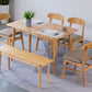 Contemporary Solid Wood Rectangle Shape Dining Table Kitchen Dining Table with 4 Legs Clearhalo ' dining_table' 'Dining Tables & Seating' 'Dining Tables' 'Furniture' 'furniture_dining_table' 'Kitchen & Dining Furniture' 'kitchen&dining_furn' 'kitchen' 'kitchen_dining_table' 1200x1200_77fe8a4a-5dad-4bad-bbbf-cbc17aa8bbb5