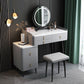 Bedroom Make-up Vanity 31.50" High Modern Dressing Table with 5 Drawers