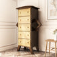 American Traditional Lingerie Chest Solid Wood Storage Chest for Bedroom