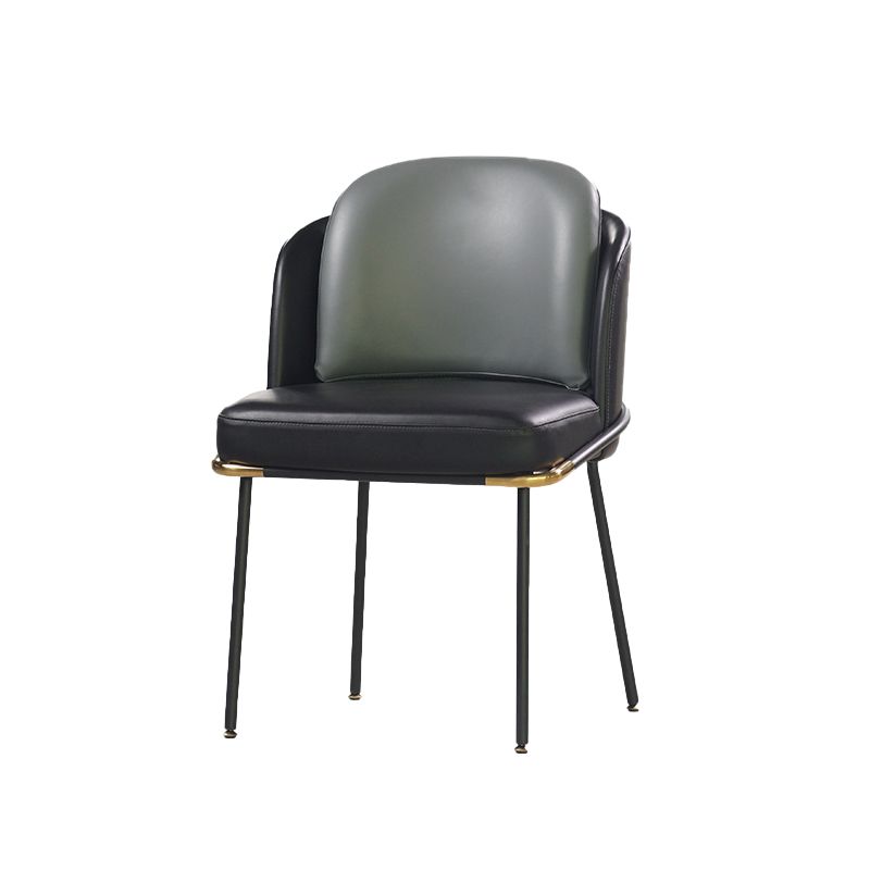 20.08" Wide Industrial Style Single Sofa Chair Pillow Back Armless Chair Clearhalo 'Accent Chairs' 'accent_chairs' 'Chairs & Seating' 'furn' 'furn_accent_chairs' 'Furniture' 'Living Room Furniture' 1200x1200_780b1898-ab84-45ad-aeee-4b2da00f4f8f