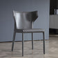 Contemporary Kitchen Solid Back Dining Side Chair Metal Dining Side Chair Clearhalo ' kitchen&dining_furn' 'Dining Chairs' 'Dining Tables & Seating' 'dining_chair' 'furn' 'furn_dining_chair' 'Furniture' 'furniture_dining_chair' 'Kitchen & Dining Furniture' 'kitchen' 1200x1200_780cb859-d582-4b49-9a4a-8c1f17148d12