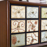 Traditional Storage Chest Solid Wood Storage Chest Dresser with 3/5/6 Drawers