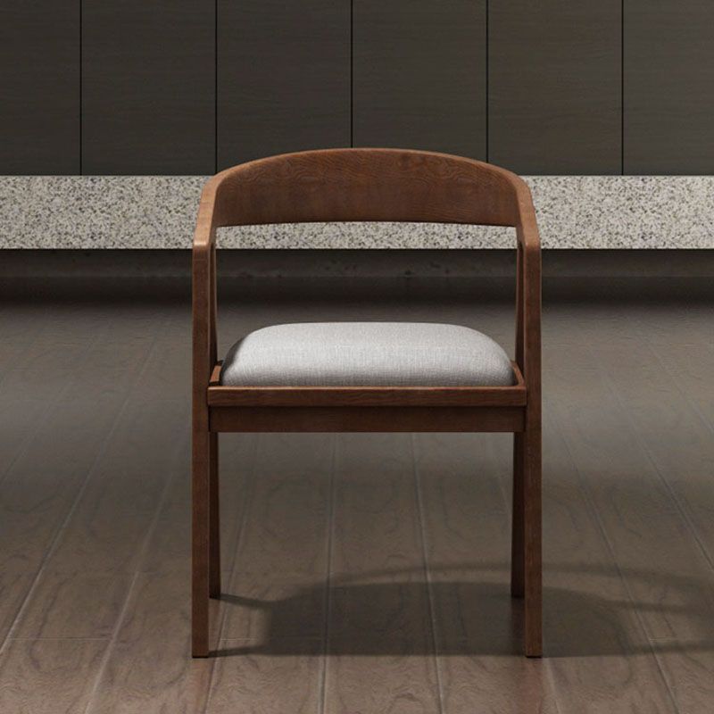 Traditional Style Dining Chair Kitchen Arm Dining Chair with Wooden Legs Clearhalo ' kitchen&dining_furn' 'Dining Chairs' 'Dining Tables & Seating' 'dining_chair' 'furn' 'furn_dining_chair' 'Furniture' 'furniture_dining_chair' 'Kitchen & Dining Furniture' 'kitchen' 1200x1200_78121cb5-7cd4-4e1a-8946-c6e476f3c9b9