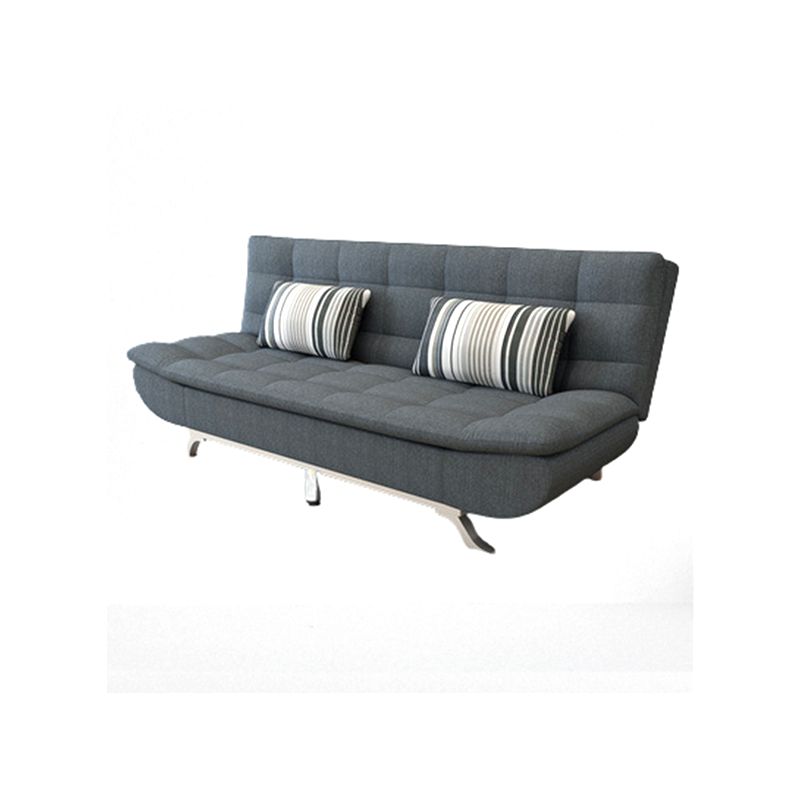 Eigentijdse faux leer en katoenen blend cabriolet sofa bed