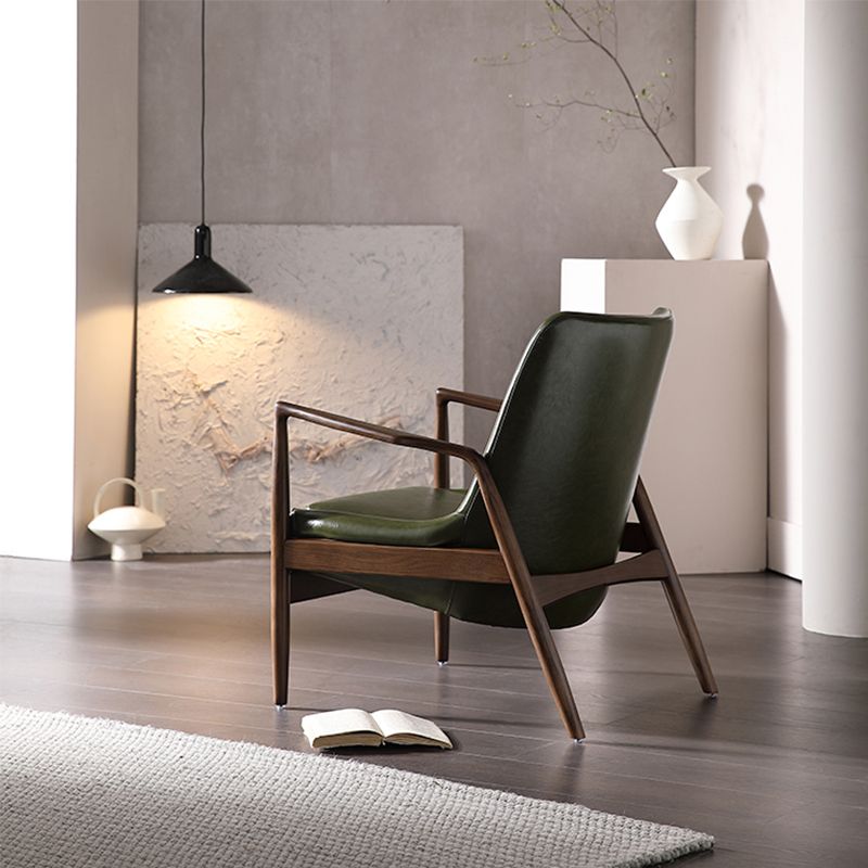 Nordic Arms Included with Pillow Round Arms Lounge Accent Chair