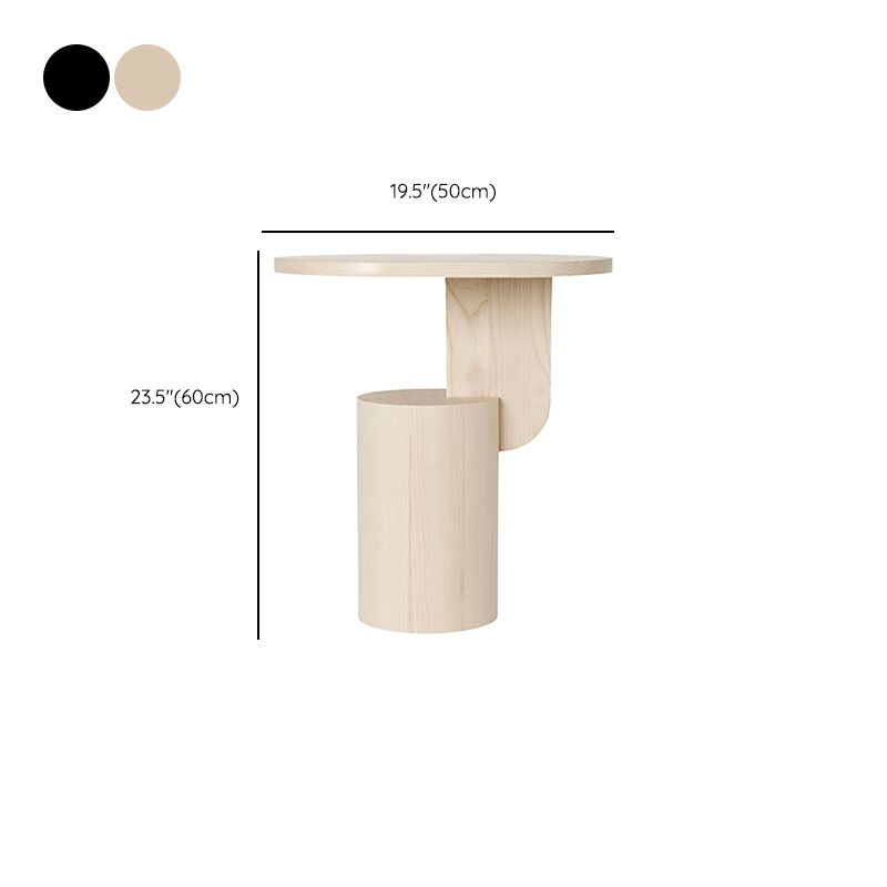 11" Wide Contemporary Corner Table Oval Storage Accent Side Table Clearhalo 'Coffee & Accent Tables' 'End & Side Tables' 'end_side_tables' 'furn' 'furn_end_side_tables' 'Furniture' 'Living Room Furniture' 1200x1200_78171dd7-bb8b-45d0-9d13-1e898e831484