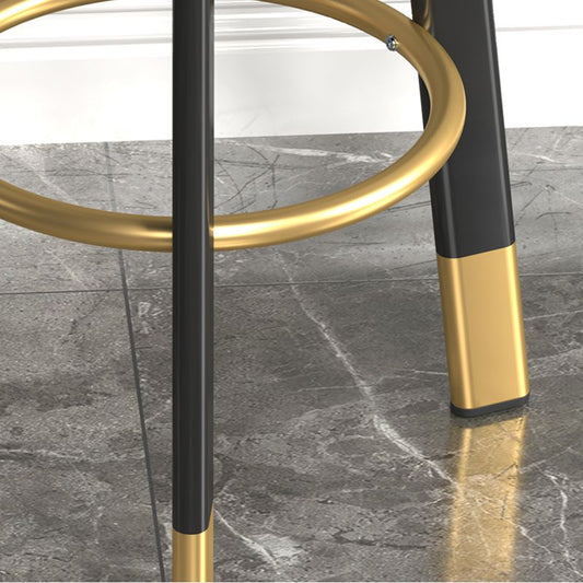 Metal Modern Kitchen Dining Room Armless Stool Low Back Bar Stool Clearhalo 'Bar Furniture' 'Bar Stools' 'bar_stools' 'furn' 'furn_bar_stools' 'Furniture' 'furniture_bar_stools' 'Kitchen & Dining Furniture' 1200x1200_7818cefe-1f28-4c02-bf28-92077e52a42b