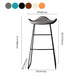 Black PU Leather Barstools Industrial Low Back Bristol Counter Stool with Saddle Seat Clearhalo 'Bar Furniture' 'Bar Stools' 'bar_stools' 'furniture_bar_stools' 'Kitchen & Dining Furniture' 'kitchen&dining_furn' 'kitchen' 'kitchen_furn' Furniture' 1200x1200_78243f65-116a-4e6d-8f7f-e8e2eeb88a84