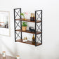 Industrial Style Wooden Bookshelf Wall Mounted Shelf Bookcase Clearhalo 'Bookcases' 'furn' 'furn_bookcases' 'Furniture' 'furniture_bookcases' 'kitchen' 'kitchen_bookcases' 'Living Room Furniture' 'Office Furniture' 1200x1200_78272264-7695-44bc-8985-1034273d4b9c