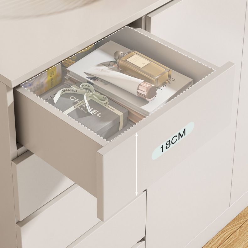 Engineered Wood Buffet Sideboard Modern Sideboard Cabinet with Drawers Clearhalo 'buffet_sideboard' 'Buffets & Sideboards' 'furn' 'furn_buffet_sideboard' 'Furniture' 'furniture_buffet_sideboard' 'Kitchen & Dining Furniture' 1200x1200_782a3bd7-e595-405b-8034-fce851ac477f