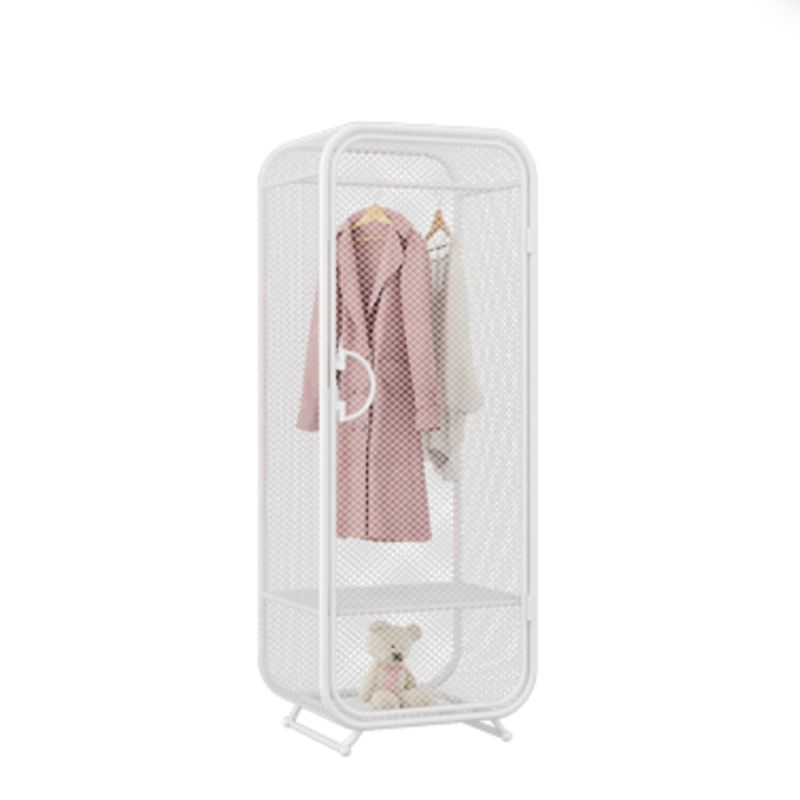 Armoire de rangement en métal moderne pour armoire finale mate de chambre à coucher