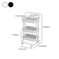 Industrial Vertical Etagere Bookshelf Iron Frame Plastic Shelf with Caster Wheels Clearhalo 'Bookcases' 'furn' 'furn_bookcases' 'Furniture' 'furniture_bookcases' 'kitchen' 'kitchen_bookcases' 'Living Room Furniture' 'Office Furniture' 1200x1200_782ec242-f2a6-4a28-980c-387bea8b384f