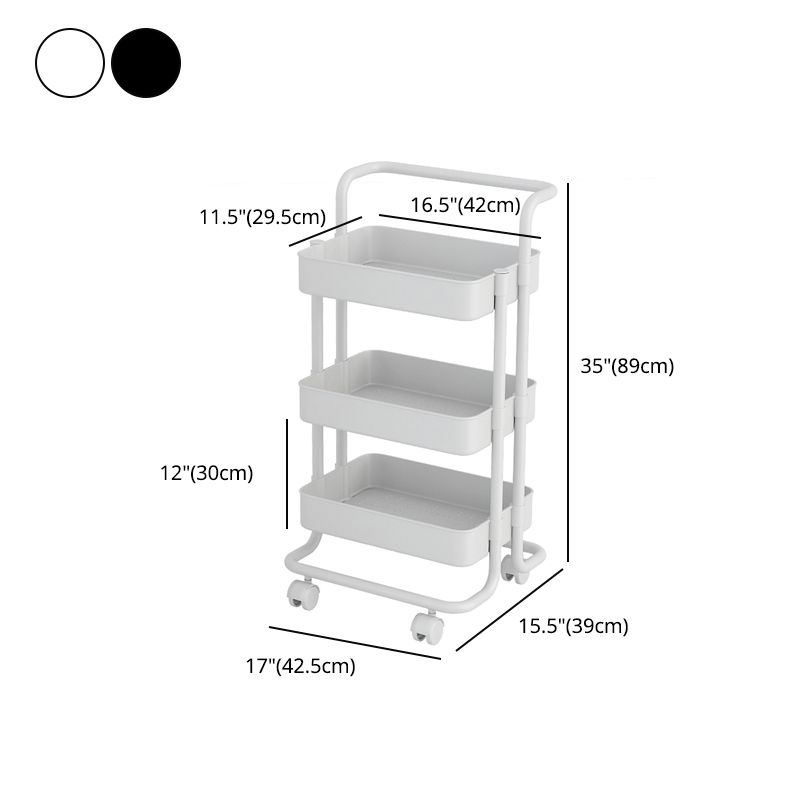 Industrial Vertical Etagere Bookshelf Iron Frame Plastic Shelf with Caster Wheels Clearhalo 'Bookcases' 'furn' 'furn_bookcases' 'Furniture' 'furniture_bookcases' 'kitchen' 'kitchen_bookcases' 'Living Room Furniture' 'Office Furniture' 1200x1200_782ec242-f2a6-4a28-980c-387bea8b384f