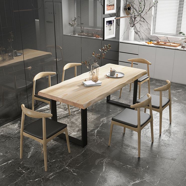 Set di tavoli da pranzo in legno in stile moderno 1/2/5/7 pezzi set da pranzo per uso domestico
