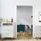 Classic Glam Storage Chest Manufactured Wood Dresser with 3 Drawers Clearhalo 'Bedroom Furniture' 'Dressers & Chests' 'dressers_chests' 'furn' 'furn_dressers_chests' 'Furniture' 1200x1200_78344539-9ce1-4506-bfd5-cfc207bb928e