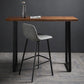Rectangle Wood Top Counter Table Metal Black Legs 42-inch Height Industrial Bar Table Clearhalo 'Bar Furniture' 'Bar Tables' 'bar_tables' 'furn' 'furn_bar_tables' 'Furniture' 'furniture_bar_tables' 'Kitchen & Dining Furniture' 'kitchen&dining_furn' 'kitchen' 1200x1200_78394ca6-c707-423f-9135-2f3e94e0fbb4