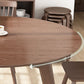 Solid Wood Dining Table Modern Brown 4 Legs Dining Table for Home Use Clearhalo 'Dining Tables & Seating' 'Dining Tables' 'dining_table' 'Furniture' 'furniture_dining_table' 'Kitchen & Dining Furniture' 'kitchen' 'kitchen_dining_table' 1200x1200_783a1cff-41f8-4f2a-8374-99fdb24da265