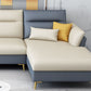124.01" L x 70.86" W x 35.43" H Faux Leather Sectional Pillow Top Arm Sofa and Chaise Clearhalo 'furn' 'furn_sectionals' 'Furniture' 'furniture_sectionals' 'kitchen' 'kitchen_sectionals' 'Living Room Furniture' 'Sectionals' 1200x1200_783abd9d-889e-4f92-a849-63be7fbbfadf