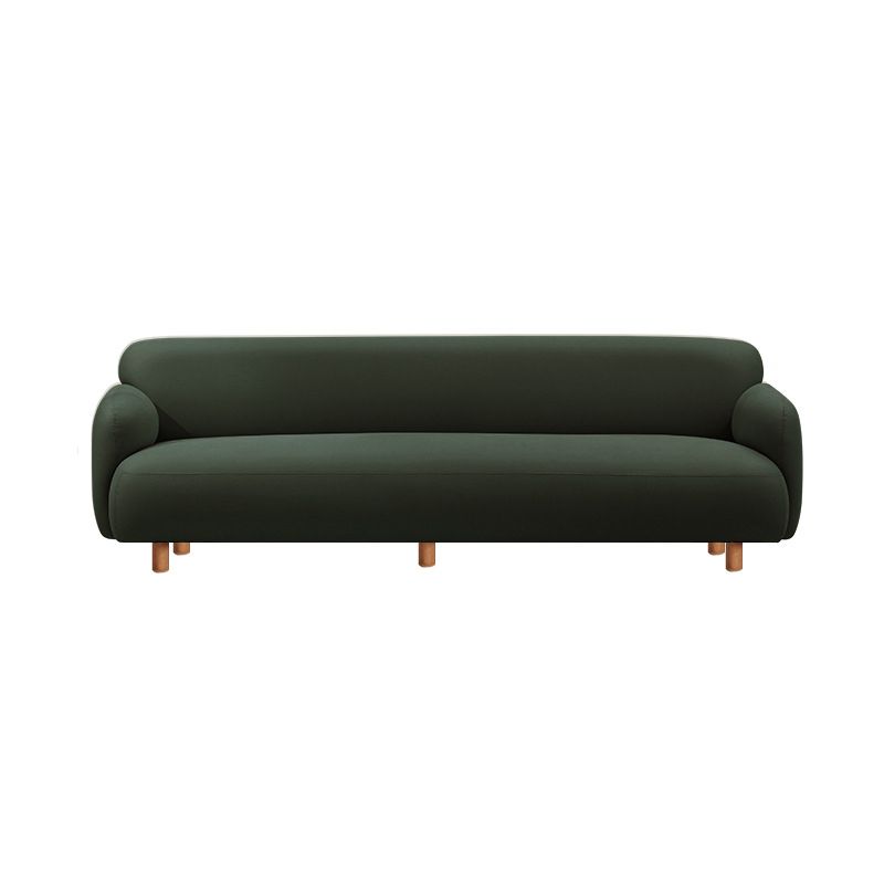 26.37"H Scandinavian Faux Leather Square Arm Stain Resistant Sofa for Apartament Clearhalo 'furn' 'furn_sofas' 'Furniture' 'furniture_sofas' 'kitchen' 'kitchen_sofas' 'Living Room Furniture' 'Sofa' 'sofas' 1200x1200_783bbeab-07fb-41b8-8966-e112d4a70cc6