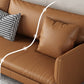 Cushions Sofa 102.36" W x 32.67" D x 33.46" H Square Arm Sofa for Living Room
