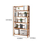 Estante de bambú vertical moderno Etagere Espresso estantería para dormitorio