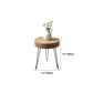 Contemporary Style Coffee Cocktail Table Solid Wood Round Coffee Table Clearhalo 'Coffee & Accent Tables' 'Coffee Tables' 'coffee_tables' 'furn' 'furn_coffee_tables' 'Furniture' 'Living Room Furniture' 1200x1200_783e6e85-2394-43c9-aef4-b9405e8a7cd2