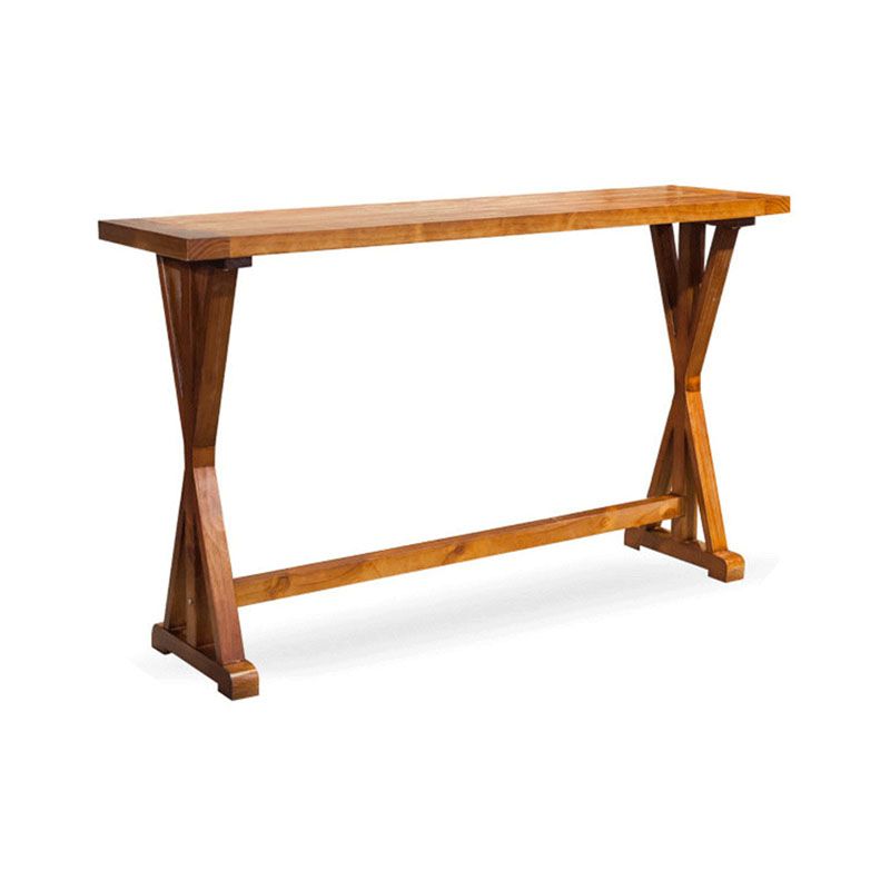 Modern Bar Table Set 1/2/4/7 Pieces Solid Wood Counter Table with Backless Stools Clearhalo 'Bar Furniture' 'furn' 'furn_home_bar_bar_sets' 'Furniture' 'Home Bars & Bar Sets' 'home_bar_bar_sets' 'Kitchen & Dining Furniture' 1200x1200_784a07f2-2a5a-4b6d-88a2-8153a999b6a0