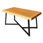 Industrial Style Solid Wood Dining Table Home Use Rectangle Table with Trestle Base Clearhalo ' dining_table' 'Dining Tables & Seating' 'Dining Tables' 'furn' 'furn_dining_table' 'Furniture' 'furniture_dining_table' 'Kitchen & Dining Furniture' 'kitchen&dining_furn' 'kitchen' 'kitchen_dining_table' 1200x1200_784c1d9d-bfc2-4bd4-872b-c253c5ea7016