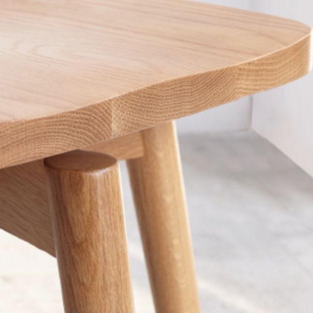 Zeitgenössischer Schleifer zurück Holz drehbar armlose Esstühle (Set von 1/2/4/6/8)