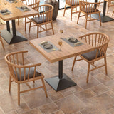 Modern Wood Dining Table Set 1/3/5 Pieces Dining Set for Home Use