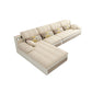 118.11"D x 66.93"W x 25.59"H Tufted Split-Back with Bostol Pillows Sectional Sofa Clearhalo 'furn' 'furn_sectionals' 'Furniture' 'furniture_sectionals' 'kitchen' 'kitchen_sectionals' 'Living Room Furniture' 'Sectionals' 1200x1200_7856d771-64b4-4610-a8fd-d1366ccefe6e