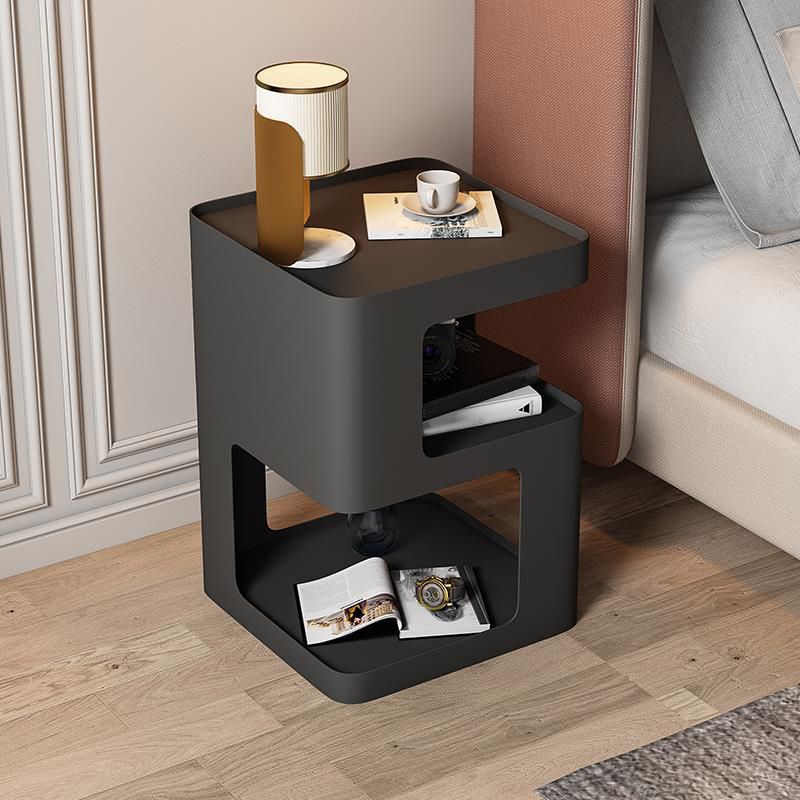 金属抽象ベースエンド表21.65 "ストレージ付きの高さの正方形の上部面表