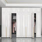 Moderne Kleiderschrank weiße Farbe Holzgarderobe Kleiderschrank mit Schublade