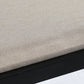 Contemporary Upholstered Bench Home Rectangle Seating Bench with Black Legs Clearhalo 'Benches' 'Chairs & Seating' 'furn' 'furn_benches' 'Furniture' 'Living Room Furniture' 1200x1200_78602c6e-17f8-4d3c-b11b-664e87c0a4ec