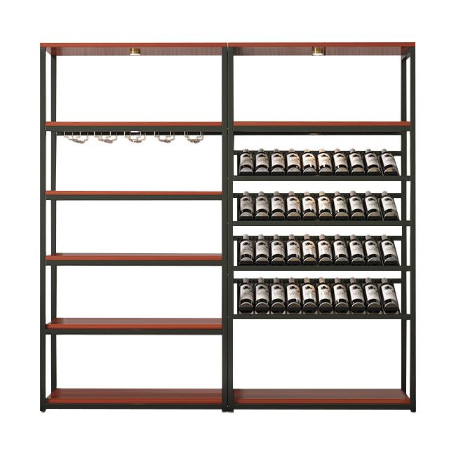 Contemporary Floor Bottle Wine Rack Single Black Metal Wine Holder Clearhalo 'furn' 'furn_wine_racks' 'Furniture' 'Kitchen & Dining Furniture' 'Wine Racks' 'wine_racks' 1200x1200_786174ed-6fa6-4796-8522-8ee2433e7206