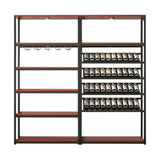 Contemporary Floor Bottle Wine Rack Single Black Metal Wine Holder Clearhalo 'furn' 'furn_wine_racks' 'Furniture' 'Kitchen & Dining Furniture' 'Wine Racks' 'wine_racks' 1200x1200_786174ed-6fa6-4796-8522-8ee2433e7206