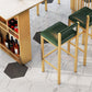Juego de mesa y taburete rectangular, juego de comedor de pub moderno de 1/7 piezas