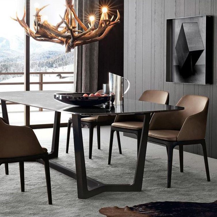 Contemporary Style Wooden Dining Chairs Dining Arm Side Chairs for Kitchen (Set of 2) Clearhalo ' kitchen&dining_furn' 'Dining Chairs' 'Dining Tables & Seating' 'dining_chair' 'furn' 'furn_dining_chair' 'Furniture' 'furniture_dining_chair' 'Kitchen & Dining Furniture' 'kitchen' 1200x1200_7862f2c0-bde4-4dcd-b2c7-c599d7207441