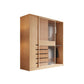 Engineered Wood Wardrobe Cabinet Modern Wardrobe Closet for Bedroom