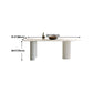 Modern Indoor White Table for Restaurant Sintered Stone Top Dining Table Clearhalo ' dining_table' 'Dining Tables & Seating' 'Dining Tables' 'furn' 'furn_dining_table' 'Furniture' 'furniture_dining_table' 'Kitchen & Dining Furniture' 'kitchen&dining_furn' 'kitchen' 'kitchen_dining_table' 1200x1200_78692050-f103-4ef5-9093-10dee48c86ac