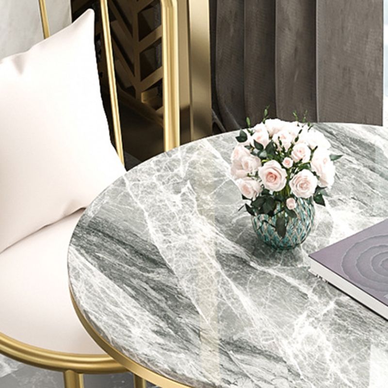 Modern Style Sintered Stone Dining Table Round Pedestal Table for Dinning Room Clearhalo ' dining_table' 'Dining Tables & Seating' 'Dining Tables' 'Furniture' 'furniture_dining_table' 'Kitchen & Dining Furniture' 'kitchen&dining_furn' 'kitchen' 'kitchen_dining_table' 1200x1200_78694b2c-ad93-42e9-943c-b9e0f8508721