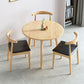 Solid Wood Dining Room Table Round Dining Table for Dining Room