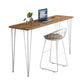Wood Bar Dining Table Modern Rectangle Bar Table with 4 Legs Base for Dining Room Kitchen Clearhalo 'Bar Furniture' 'Bar Tables' 'bar_tables' 'furn' 'furn_bar_tables' 'Furniture' 'furniture_bar_tables' 'Kitchen & Dining Furniture' 1200x1200_786c681a-2352-4e69-92a4-80b76f4fe8f3