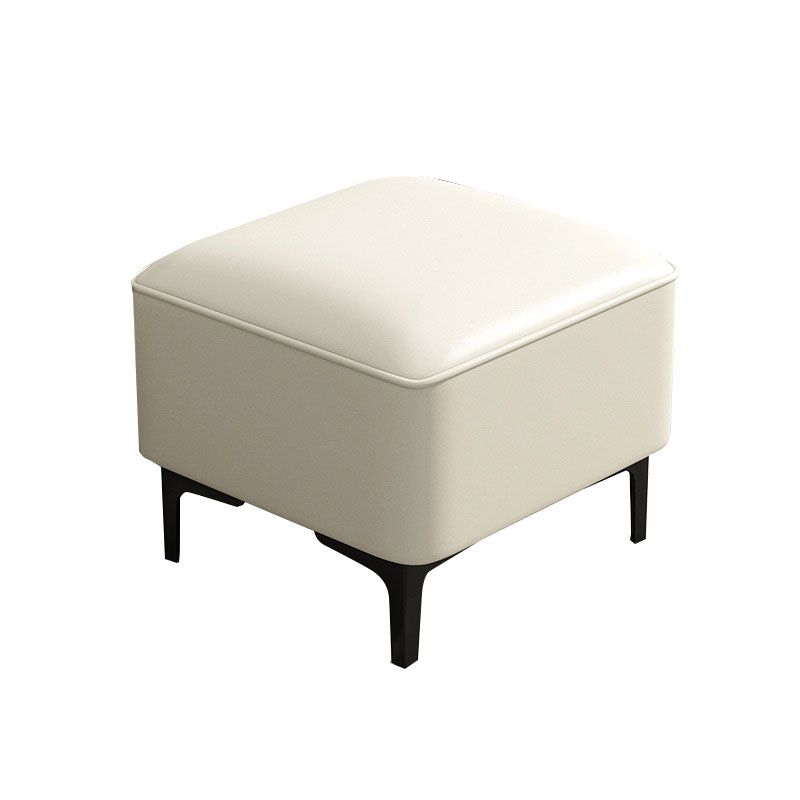 Water Resistant Modern Ottoman Whole Colored Faux Leather Square Ottoman Clearhalo 'furn' 'furn_ottomans_poufs' 'Furniture' 'Living Room Furniture' 'Ottomans & Poufs' 'ottomans_poufs' 1200x1200_786caaba-ce35-447f-98d0-1592e91817d7